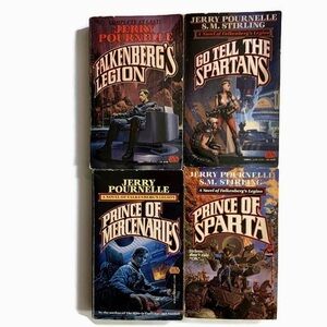 Complete Series Lot of 4 Falkenberg's Legion books